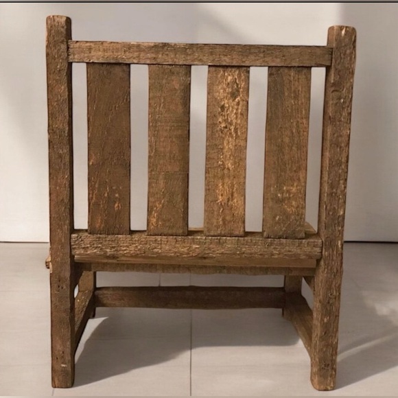 Hobby Lobby Wooden‎ Display Chair Bench - Picture 3 of 4